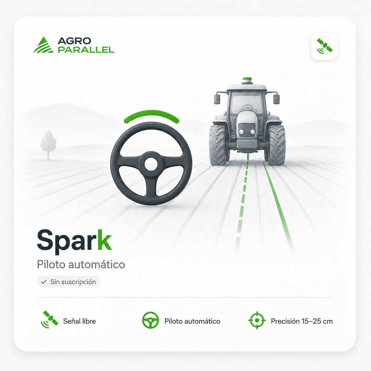 Tecnologia AgTech Agro Parallel: PilotX Spark